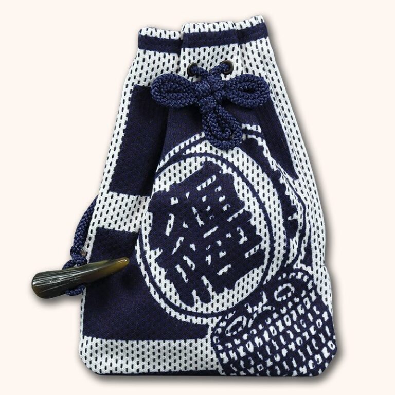 Koshisage Kin-chaku black (Waist Pouch)